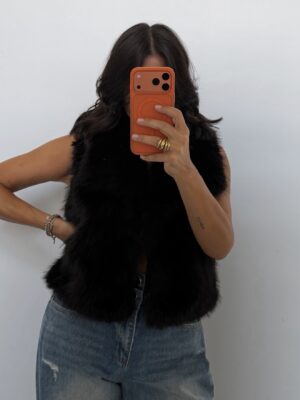 gilet eco-pelliccia